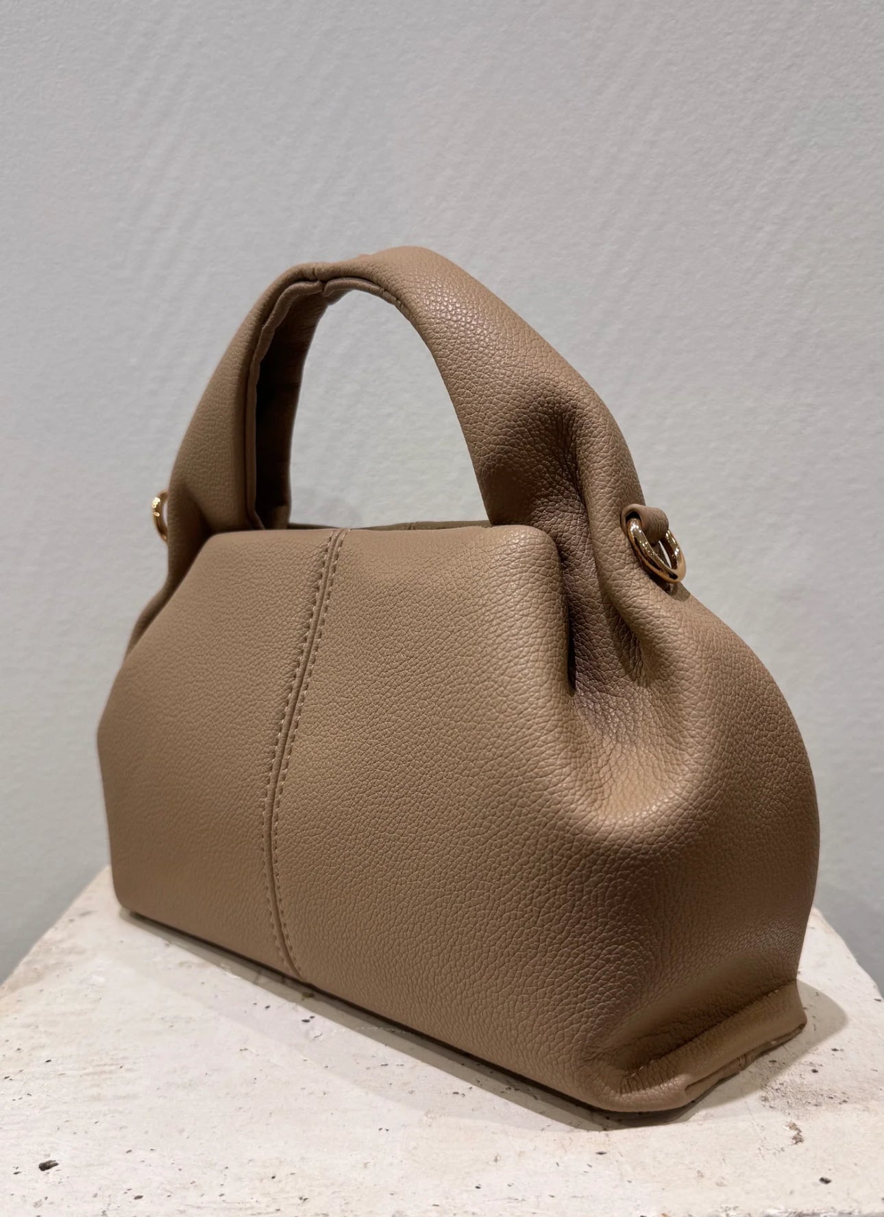 Sac Po mini Taupe